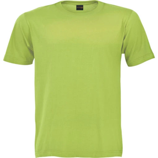 Lime Crew neck T-shirt 100%